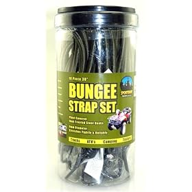 Buffalo Tools BSTRAP10 Sportsman Series 30-Inch Bungee Strap Set, 10-Piece by Buffalo