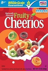 Cheerios Fruity Cereal, 12-Ounce Box (Pack of 6)
