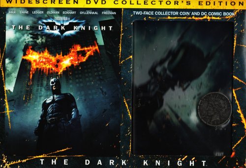  The Dark Knight: Wide Screen Collector's Edition (With 2-in-1 DC Comic Book and Two-Face Replica Collector Coin)