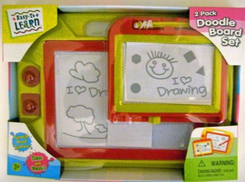 2 pk Doodle Board Draw and Erase Set