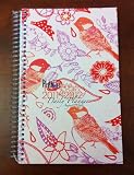 2011-2012 Daily Fashion Day Planner Organizer Agenda (August 2011 Through July 2012)- Paisley Bird