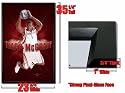 FRAMED TRACY MCGRADY HOUSTON ROCKETS POSTER FR 3614