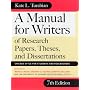 A Manual for Writers of Research Papers, Theses and Dissertations: Chicago Style for Students and Researchers (Chicago Guides to Writing, Editing and Publishing)