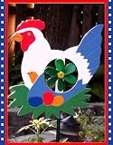 Chicken Wind Spinner Pin-Wheel Pinwheel Whirl-A-Gig Hen