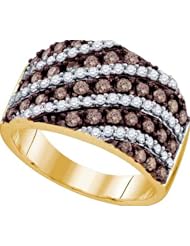1.30CT-DIAMOND FASHION BAND / 10KYG