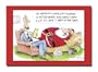 OC Santa - Hilarious Cartoon Merry Christmas Greeting Card