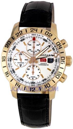 Chopard Watches:Chopard Mille Miglia Mens Rose Gold GMT Chronograph Watch 161267-5001 Images