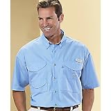 Columbia Men's Bonehead Short Sleeve Shirt,Blue,Small