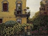 Esquina Al Mar by Montserrat Masdeu. Size: 40 inches width by 30 inches height. Best Quality Art Print Poster.