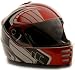 Youth Motorcycle Helmet Full Face DOT On Road Go Kart or Snowmobile Helmet Red, Medium