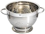 Gourmet Standard 3.5 Quart Stainless Steel Metropolitan Colander with Round Base - MC20