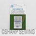 5PK SCHMETZ TOPSTITCH SEWING MACHINE NEEDLES - SIZE #90/14