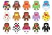 Domo 2" Qee Mystery Figure Series 4 Single Blind Box_s-2
