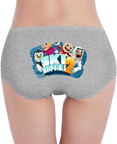 Women's Popular Elastic Ski Safari 2 Low-waist Briefs
