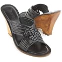 Michael by Michael Kors Huarache Slide Black wedges