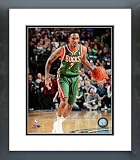 Milwaukee Bucks Brandon Jennings 2011-12 Action Framed Picture 8x10