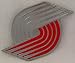 Portland Trail Blazers Enamel Belt Buckle, NBA Basketball Buckle