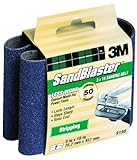 3M SandBlaster 9190NA 3-Inch by 18-Inch 50-Grit Stripping Power Sanding Belt