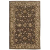Rizzy Rugs VO-1145 3-Foot-by-5-Foot Volare Area Rug, Transitional Brown