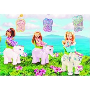 Barbie as The Island Princess: Kelly Doll (colors and styles may vary)