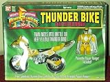 Thunder Bike with Yellow Ranger Mighty Morphin Power Rangers