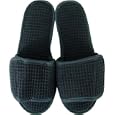 Waffle Weave Spa Slippers ~ Open Toed, 3 sizes, 4 colors