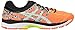 ASICS Men's Gel Cumulus 17 Lite Show Running Shoe, Hot Orange/Flash Yellow/Black, 10 M US
