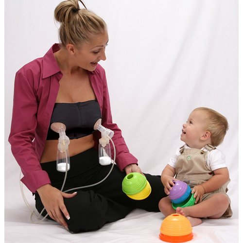 Easy Expression Hands Free Pumping Bra - S - Black