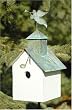 Sleepy Hollow Angel Birdhouse with 3-Piece Metal Post Kit