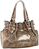 Women's Michael Kor's Large Shoulder Tote (Genuine Leather) (Bronze)