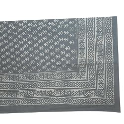 Buy Bed Sheet in Cotton Home Decorating Block Print Twin Size (bssht701)