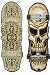 Santa Cruz Phillips Skull Cruzer w/ OJ III 60mm Hot Juice 78a Wheels Complete Longboard