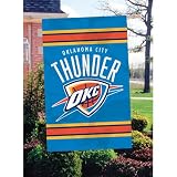 Oklahoma City Thunder Applique Banner Flag