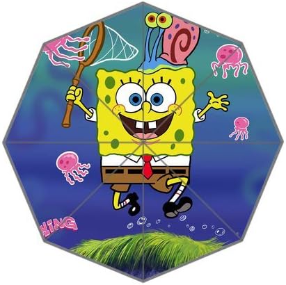 Spongebob Squarepants Have Fun Custom Cool Design Portable Fashion Foldable Umbrella