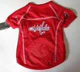 Washington Capitals Pet Dog Hockey Jersey SMALL