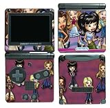 Bratz World cartoon dolls game SKIN 2 Nintendo GBA SP