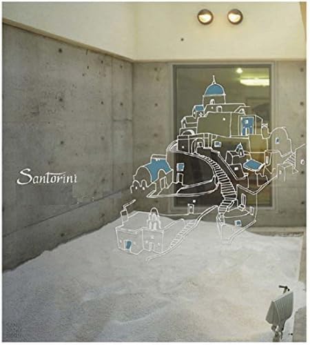 Rooms Resort! Mediterranean-style Santorini wall sticker wallpaper sticker (blue / white)