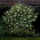 Solar Brite 50 LED Super Bright White Solar Fairy String Lights, choice of light effect. Ideal for Trees, Camping, Tents, Garden Parties & More