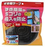 槌屋 すき間テープ ダークグレー 幅30X高さ10mmX長さ2m SKU-002