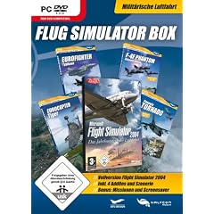 Flug Simulator Box: Milit�rische Luftfahrt inkl. Microsoft Flight Simulator 2004