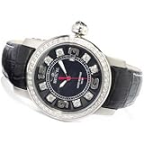 Invicta Ladys Classique Quartz Italian Crystal Bezel Watch Black 6452