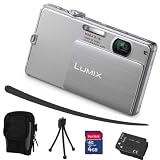 Panasonic Lumix FP1 silber + Mega Zubehör ( 4GB + Tasche + 2Akkus + KFZ )