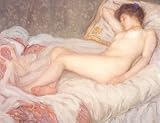 IMAGE OF Hand Made Oil Reproduction - Frederick Carl Frieseke - 32 x 24 inches - Sleep