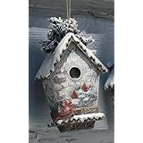 Joseph's Studio Natures Story Teller Pine Cone Birdhouse Christmas Ornament