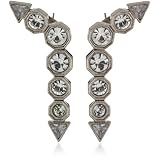 House Of Harlow 1960 Palladium Drop Earrings