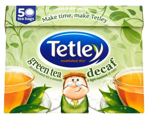 Tetley Decaff Pure Green Tea 50