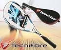 Superg&uuml;nstiger Squashschl&auml;ger von TECNIFIBRE ASSAULT bespannt