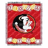 Florida State Seminoles NCAA Triple Woven Jacquard Throw (044 Series) (36x46)