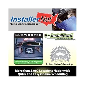 InstallerNet Car Subwoofer eInstallCard (Delivered via Email)