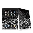 B&W Fleur Design Protective Decal Skin Sticker for Apple iPad 1st Gen Tablet E-Reader